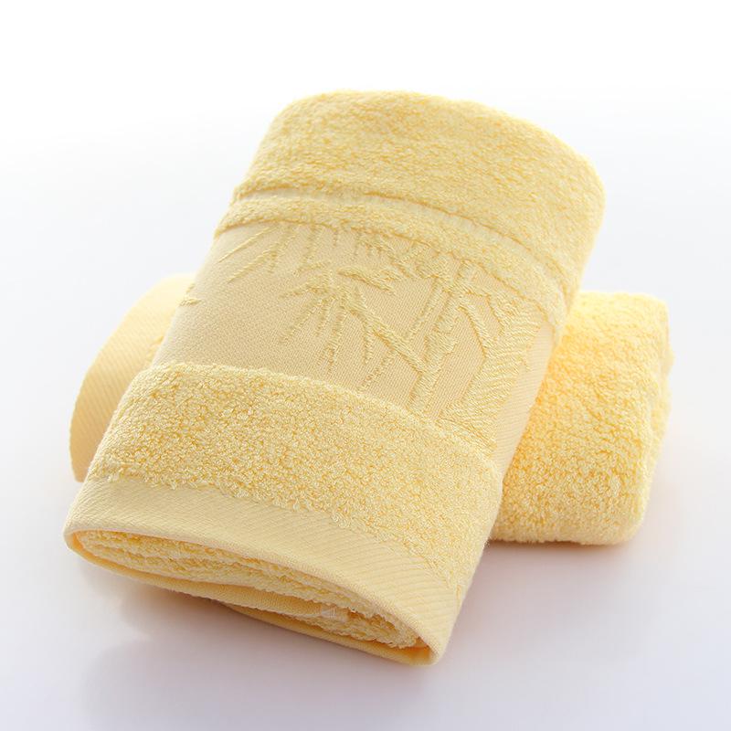 Bamboo Fiber Towel: Absorbent, Durable, Soft—Better Than Cotton. Includes Free Bamboo Charcoal Face Towel.
