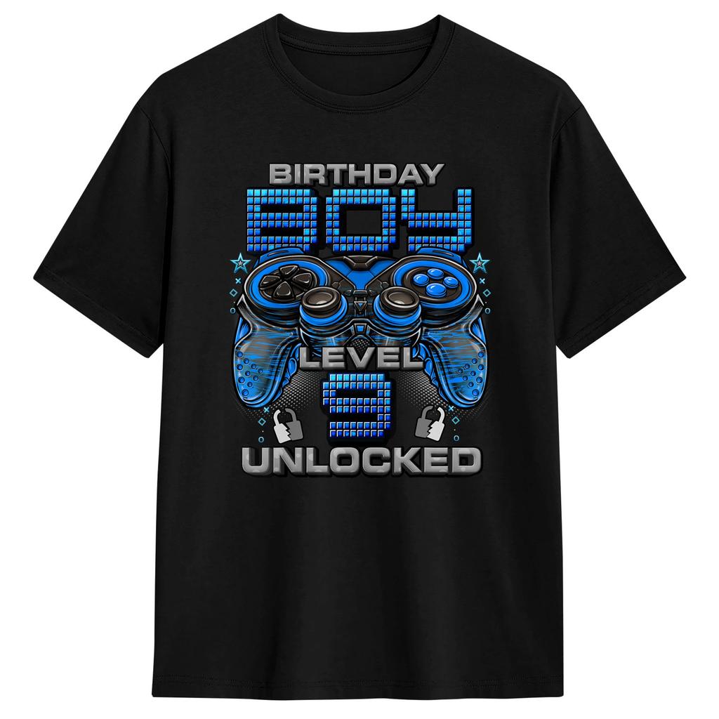Unisex Poziom 30 Odblokowany Niesamowity Od 1996 30. Urodziny Koszulki z Motywem Gier Bawełniane Ubrania Letnie Streetwear Koszulka z Krótkim Rękawem