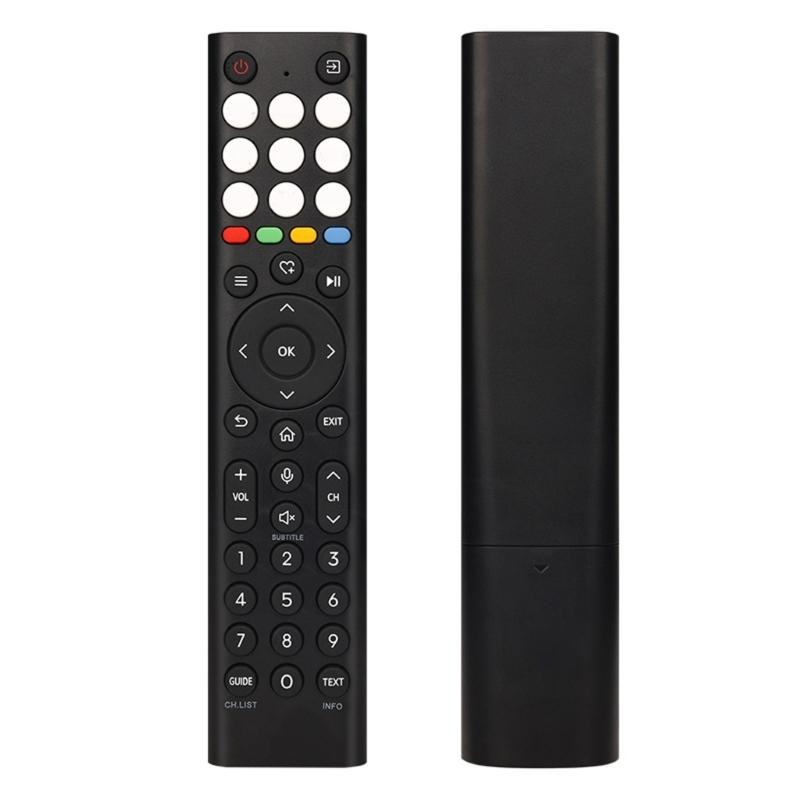 Television Remote Controller Anti Slip Grip for HT422330 ERF2B38H TV Models Fast Response Black