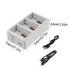 Multifunction Travel Charging Dock For Drones Battery Supports 3 Batteries Simultaneous Charge And Power Mode