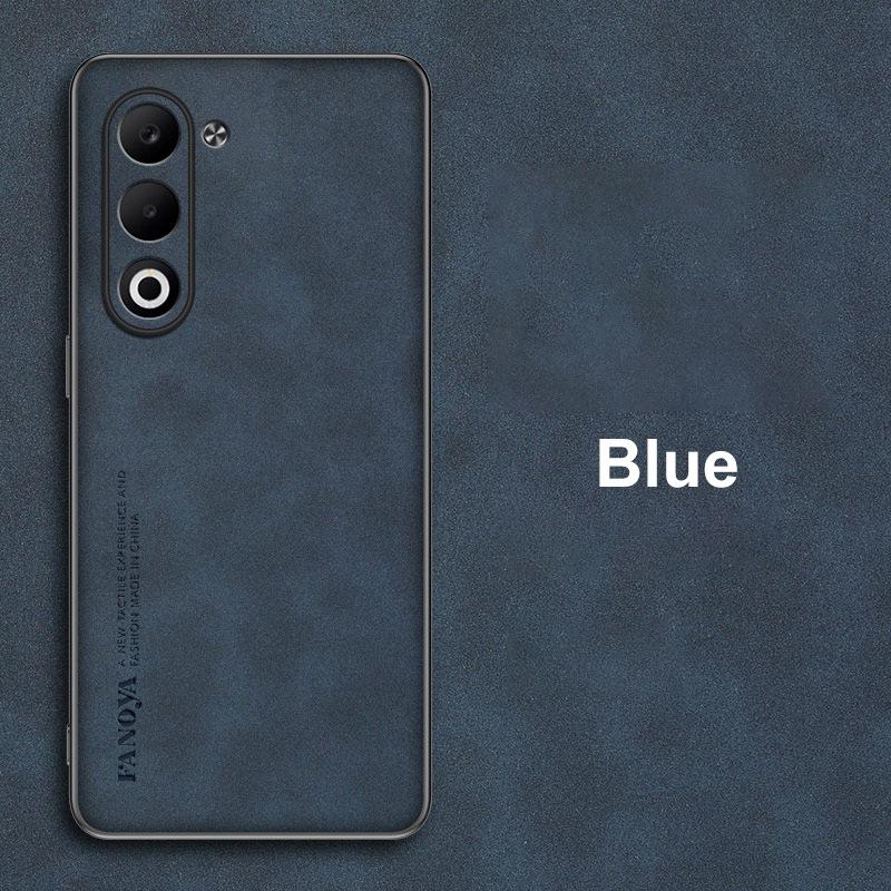 For OPPO A5 5G Case Luxury PU Leather Phone Case For OPPO A5 4G Back Cover Matte TPU Silicone Shockproof Full Protection Coque