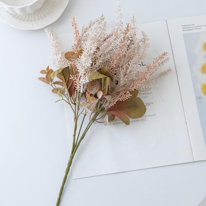 

Artificial Lavender Flowers Cheap Wheat Fake Plants Bouquet Christmas Wedding Home Table Decoration Autumn Crafts scrapbooking белый
