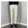 Autumn and summer thin drape casual pants men's business light dress men's suit pants slim long pants