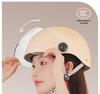 GB 3C Certified Unisex Electric Vehicle Helmet - Summer & All-Season Motorcycle Safety Half Helmet