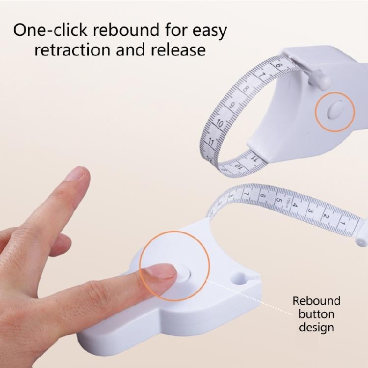 Body Fat Caliper and Measuring Tape for Body Skinfold Calipers and Tape Measure Tool for Accurately Measuring Fitness