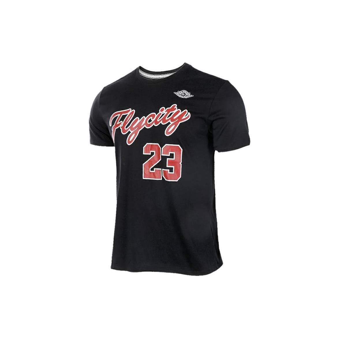 

New Jordan Flycity T Shirts Men s Black 862840-010 M
