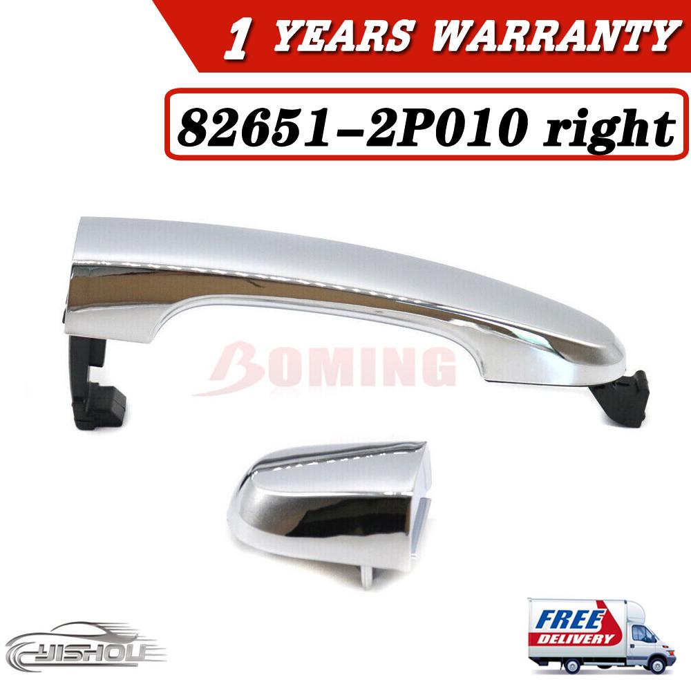 New Right Door Handle Driver Chrome Outside With Trim For Kia Sorento 2011-2015