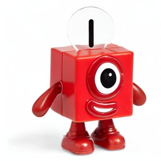 Numberblocks Friends One to Five Numberblocks Character Figures, 5-Pack, 95356, Authentic