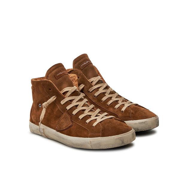 Men's Sneakers Philippe Model Philip Model Prhu Df03 Brown