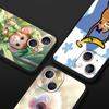 Monkey And Banana Phone Case Cover for iPhone 17 16 15 14 13 12 11 Pro Max 17 Air Plus Shockproof Soft TPU Shell Fundas Capa Bag