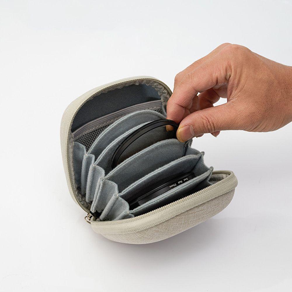 Waterproof Shockproof Thickened Filter Sleeve Finishing Bag Filter Storage Box Lens Filter Bag