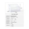 Transparent Ballot Box for Opinion Collection, Elections, Exhibitions, and Business Card Storage