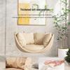Indoor Hanging Chair: Balcony Bedroom Swing Chair for Adults and Teens