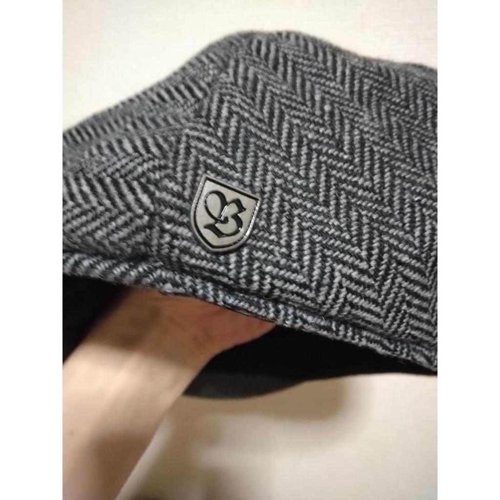 Used Brixton Hunting Casquette Herringbone M Size