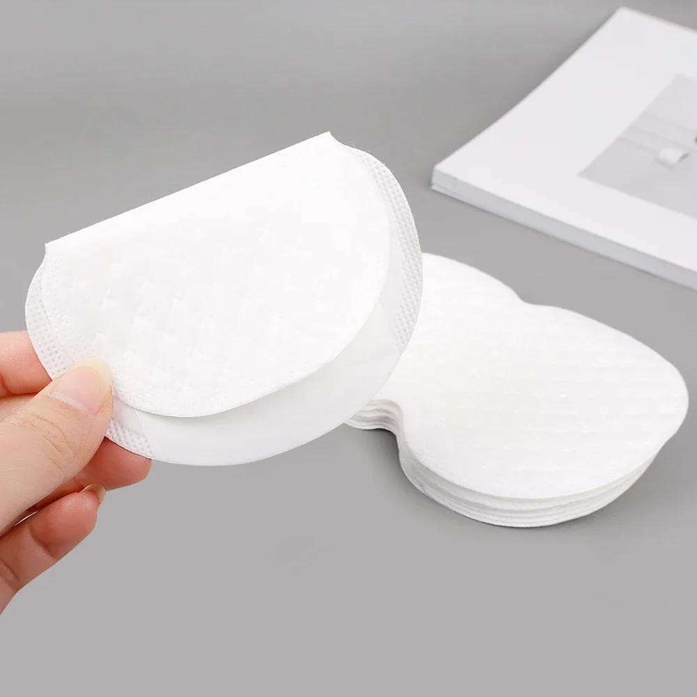 100pcs Unisex Sweat Pads Summer Deodorants Underarm Anti Perspiration Sweat Pads Disposable Armpit Absorb Sweat Shield Pad