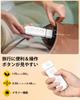 Glocusent 12-LED Rechargeable Book Light, Bedside Clip Light, 5 Warm Colors X 5 Brightness Levels, 100 Hours Continuous Use, Eye-Friendly Light
