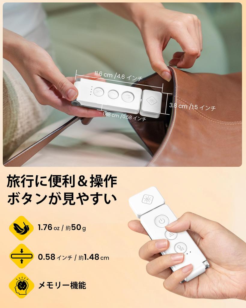 Glocusent 12-LED Rechargeable Book Light, Bedside Clip Light, 5 Warm Colors X 5 Brightness Levels, 100 Hours Continuous Use, Eye-Friendly Light
