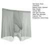 Men Boxer Underwear Elastic Mid-Waist Elephant Nose Design Shorts Briefs Quick Drying Seamless Soft Fabric