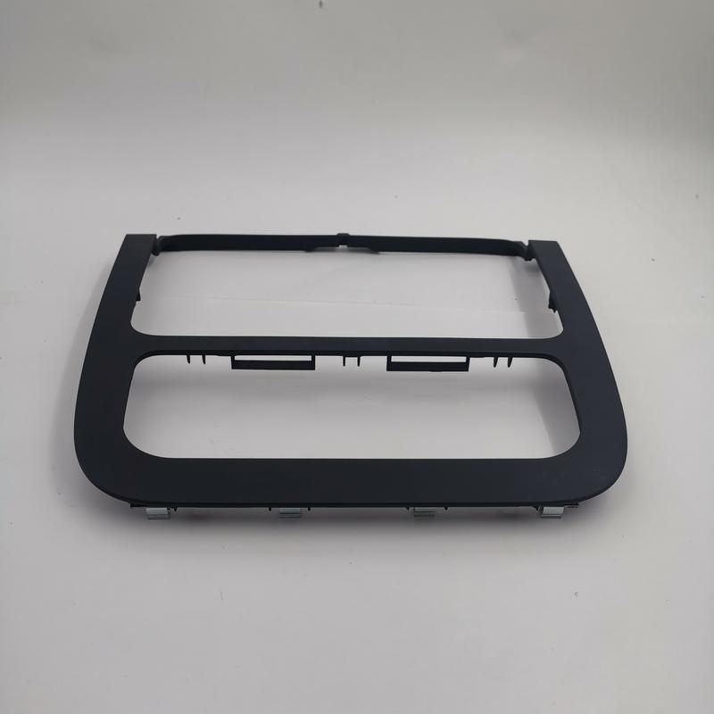 Ruili144Car Automatic CD Panel Surround Radio Black Cover Trim Air Condition Panel For Jetta Golf MK5 MK6 2004 2011 1KD858069