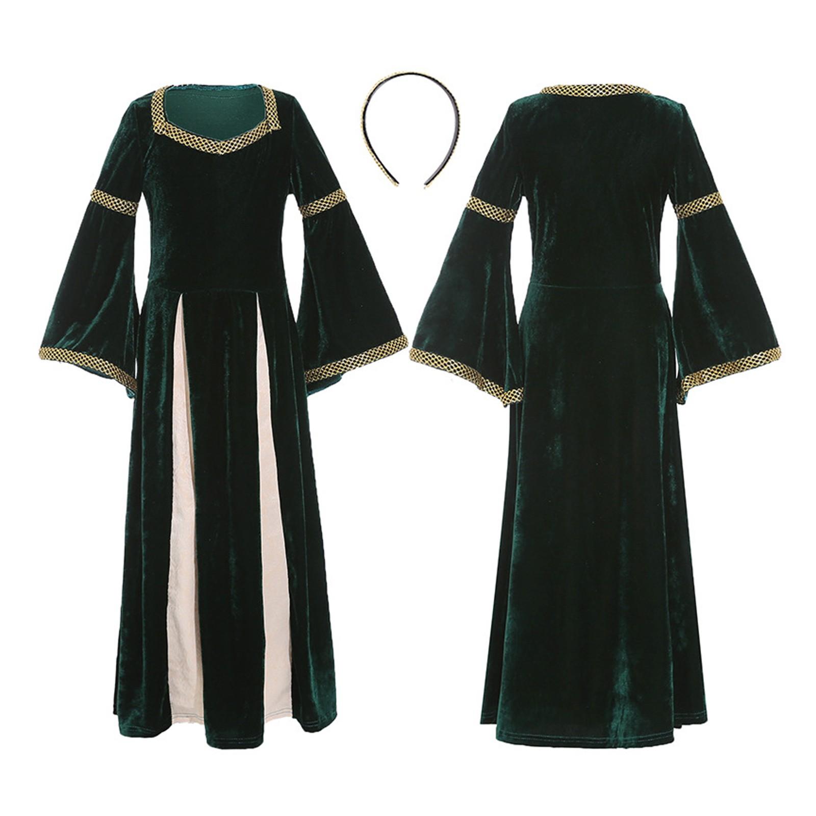 

Girls Stage Costume - French Dress For Performance M