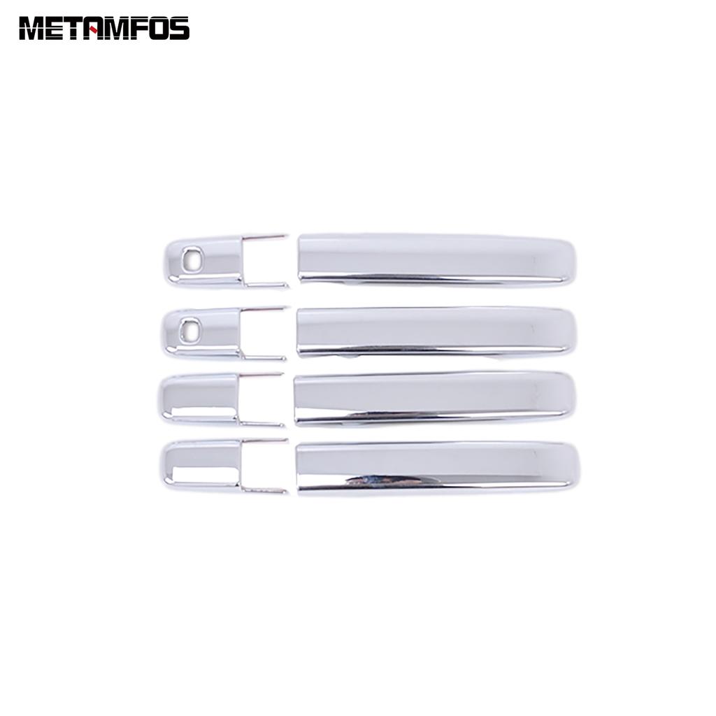 For Nissan Dayz      Chrome Side Door Handle Bowl Cover Trim Protection Cap Sticker Accessories Car Styling