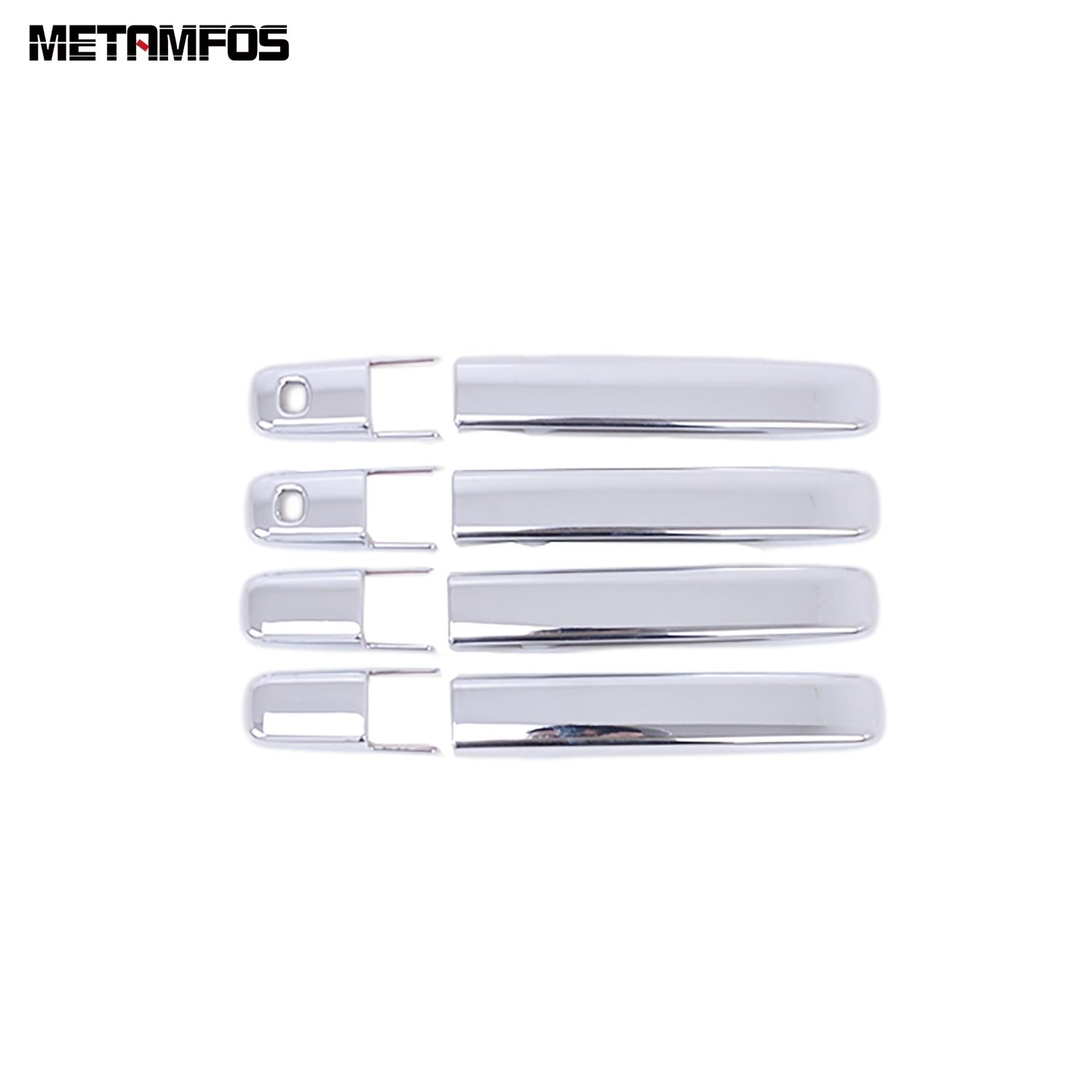 For Nissan Dayz      Chrome Side Door Handle Bowl Cover Trim Protection Cap Sticker Accessories Car Styling Door Handle Trim