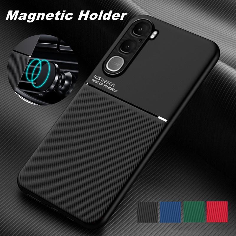 Rugged Non-Slip Case for Vivo Y31 5G Y21d Protective Cover Magnetic Suction Holder Coque Fundas Capa