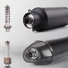 Motorcycle Exhaust System Escape Refit 48/51mm Plug-in Type Silencer Universal Slip-On DB Killer Exhaust Pipe Accessories