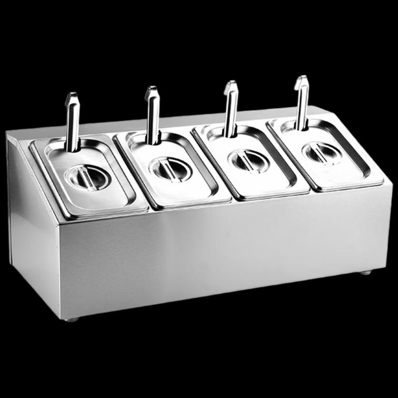 Stainless Steel Condiment Holder Rack