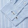Levis SS24 Summer Collection Striped Patchwork Long Sleeve Shirt Men shirts Light-Blue 0018A-0001