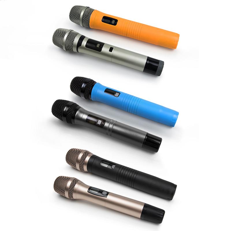 1 Set Rubber Handle Cover Wireless Microphones Handle Sleeve For Ktv Singers Rubber Antidrop Protective Cover