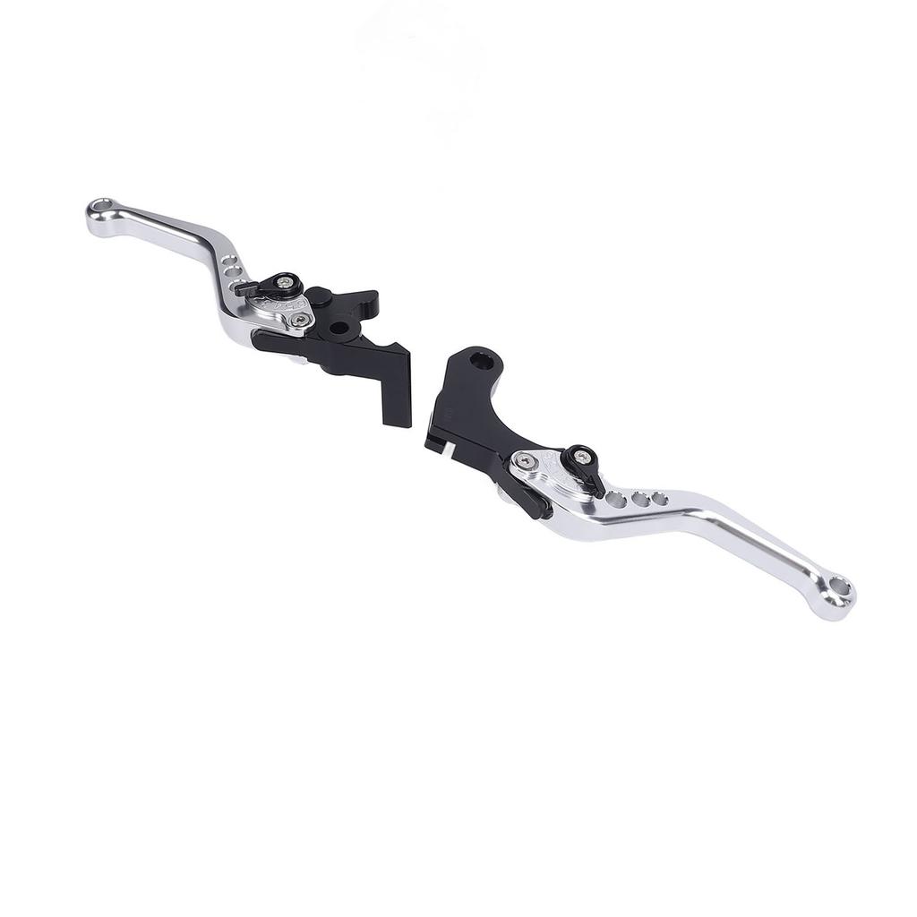 1 Pair Motorcycle Short Brake Clutch Lever Aluminum Alloy Stylish Look Adjustable Replacement for CRF1100L Africa Twin