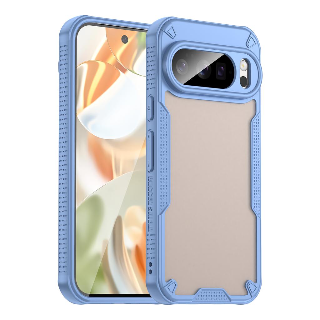 For Google Pixel 10 Pro Case PC+TPU Semi-Transparent Frosted Finish Protective Phone Cover