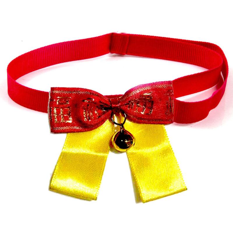 

Pet Cat Dog Red Envelope Saliva Towel Pet Blessing Bag Bib Set New Year Clothes Accessories Pet type 2