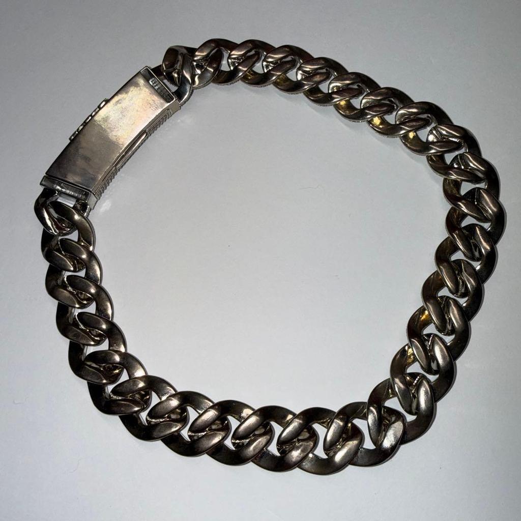 Used Zirconia Miami Cuban Chain 45cm