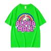 Funny Alpha Male Unicorns Rainbow Meme Graphic T Shirts Unisex Women Vintage Gothic Clothes Tshirt Summer Casual High Quality Tees