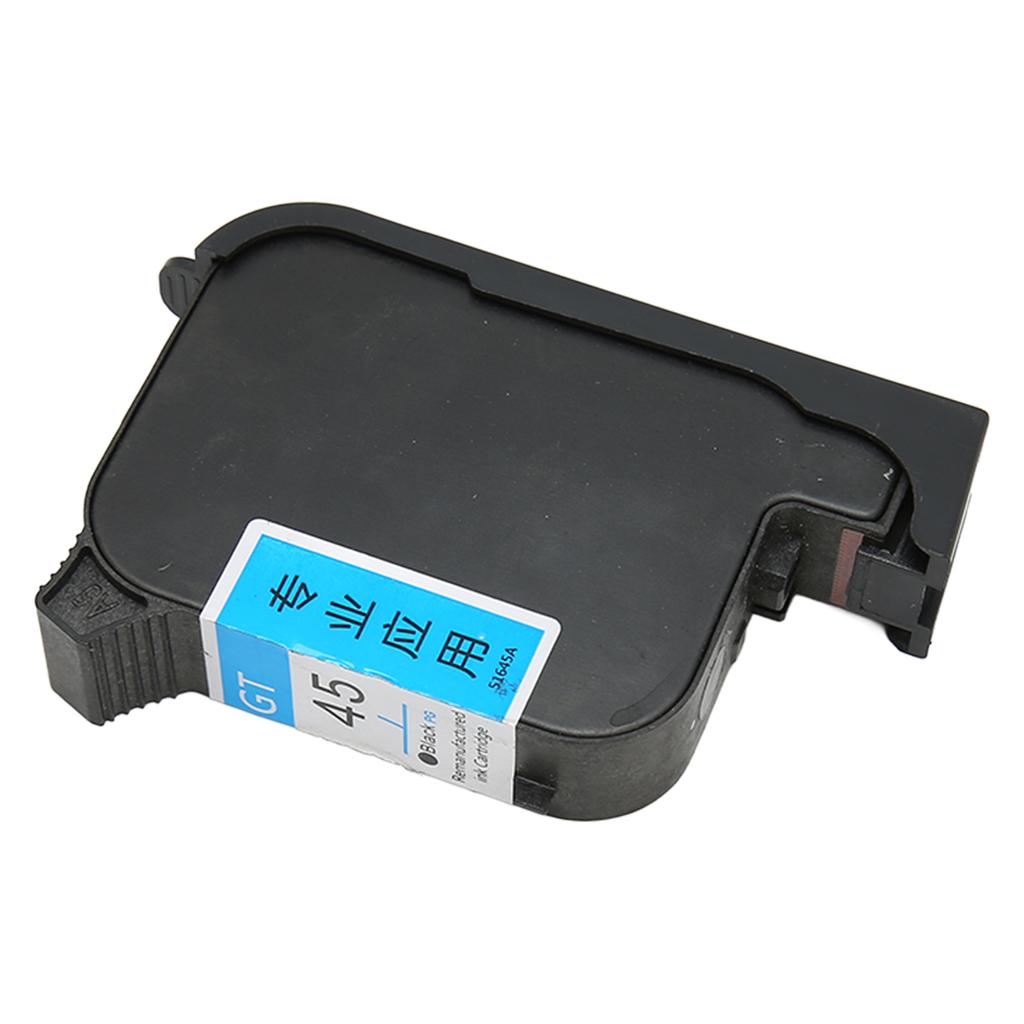 Ink Cartridge 51645A Black High Capacity Sponges ABS Material Print Cartridge Replacement for HP 45A