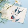 5PCS Embroideried Swallows Patches Adhesive Clothes Sticker Apparel Clothes Appliques  Phone Case