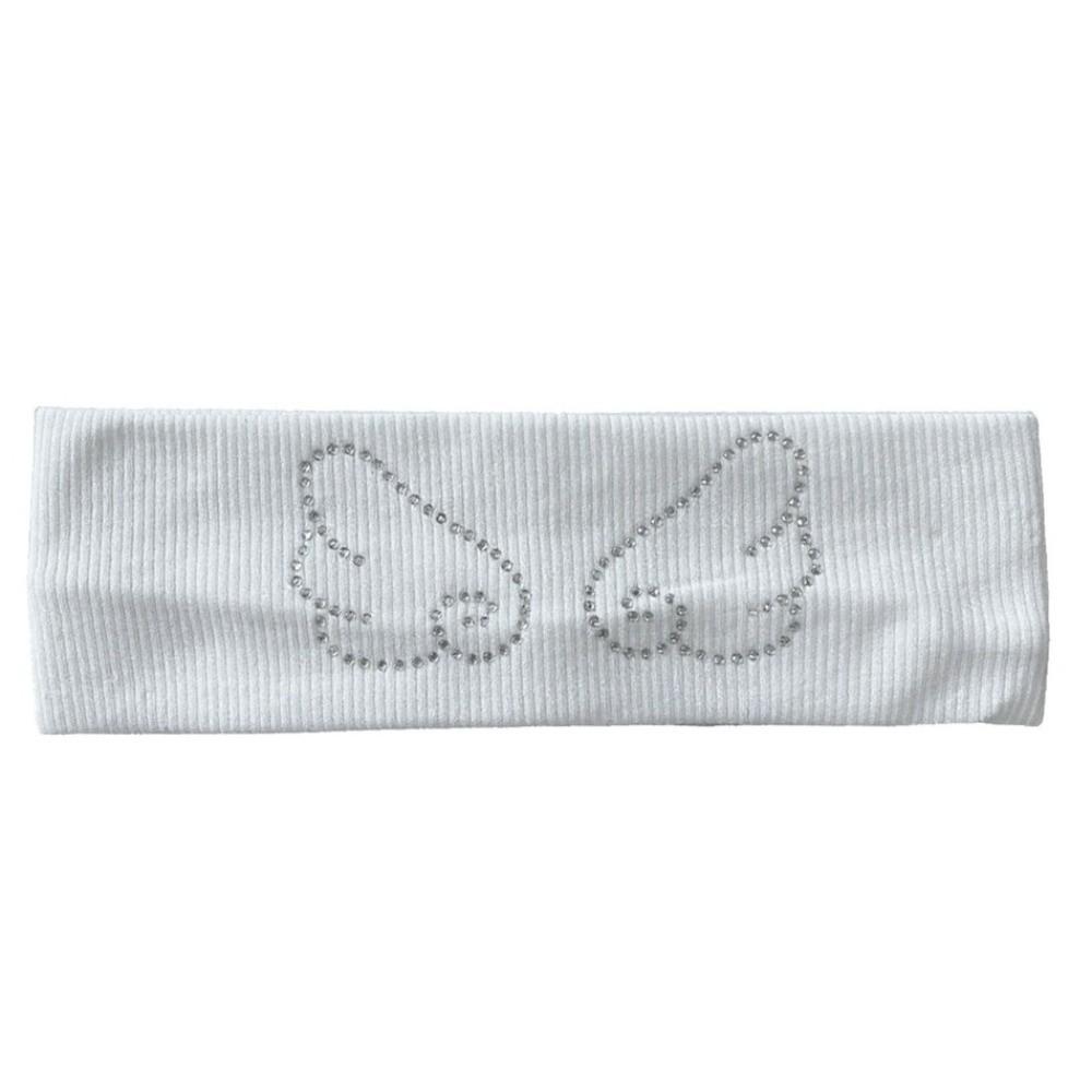 Angel Wings Hair Strap Elastic Yoga headband Casual Knitted Headband  for Women