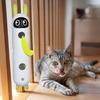 Smart Motion Cat Toy Interactive Cat Teasing Device with Sensor And Suction Cup Automatic Cat Toy with Fuzzy Tail for Indoor Cats Hunting Jumping