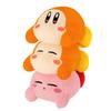 Sanei Boeki Kirby of the Stars Kirby Play with Waddle Dee Incredibly Stackable Plush Toy Set of 3 B W8 X D8 X H15cm Plush Toy KPWW05
