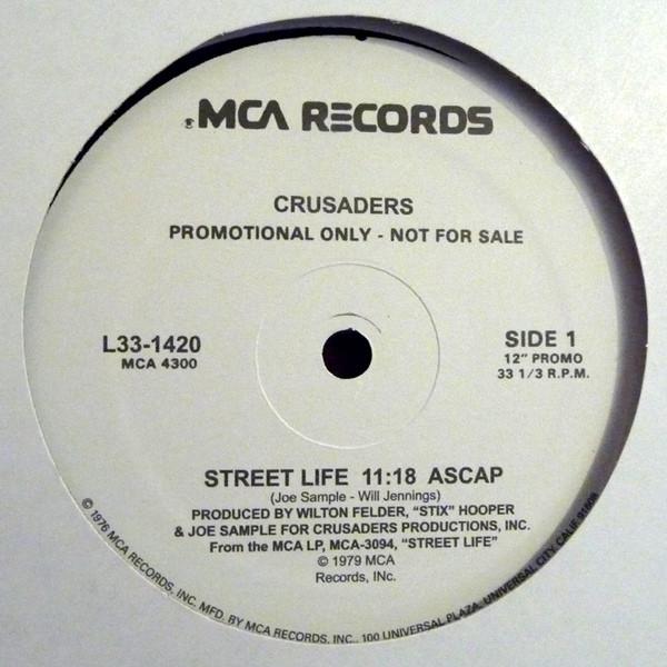

12inch Record CRUSADERS - Street Life L331420PROMO MCA Records 2011 US Soul/Funk Used