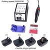 20000RPM Black Electric Nail Drill Machine Set For Professional Manicure Pedicure Nail File Equipment Nail Art Tools Kit SA885-1