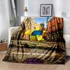 Roblox 324 Blanket Soft Warm Cozy Suitable for Office Chair Couch Seaside for All Occasions Playful Design Gifts For Family Or Friends
