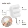 LOVE Letter No-Drill Seamless Hook for Bags and Keys - Perfect for Hallway, Bedroom, Kitchen, or Bathroom Doors