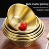 ZISIZ Nordic 304 Stainless Steel Hammered Serving Bowl Set