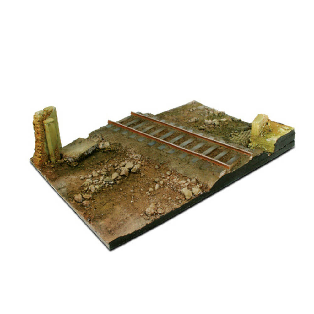 

База Vallejo Scenics Bases 1/35 Country Road Cross Diorama Base
