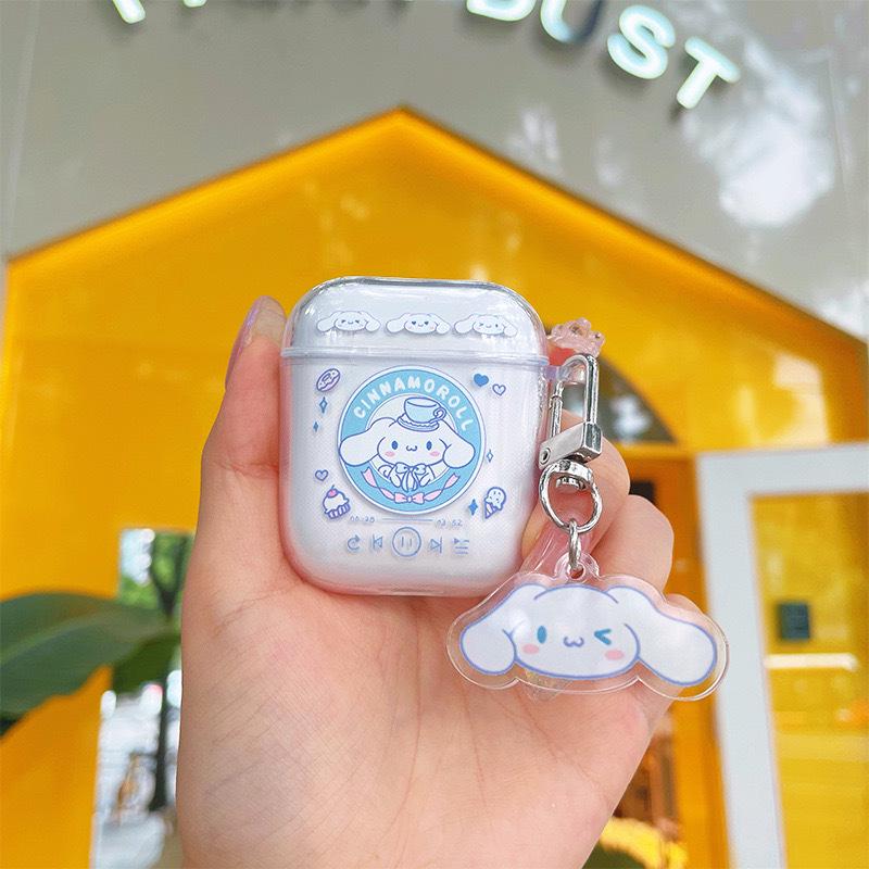 Cinnamoroll Cute Cartoon Airpods Case for 3rd & 4th Gen and Airpods Pro