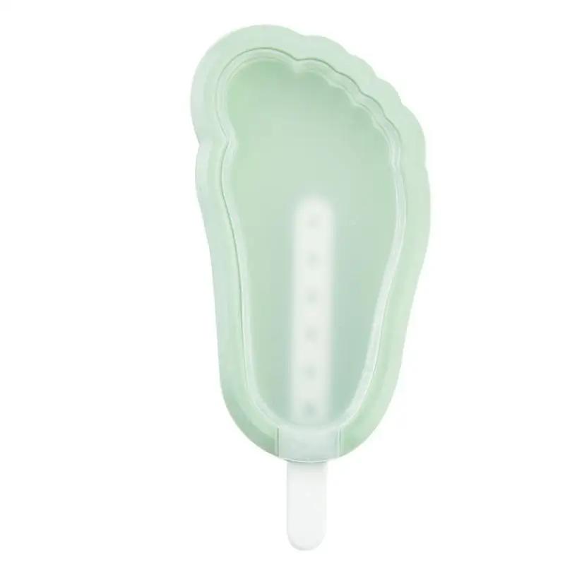Silicone Ice Lolly Moulds, Reusable Popsicle Moulds for Homemade Ice Lollies Chocolate Bars BPA Free Food Grade Mold In