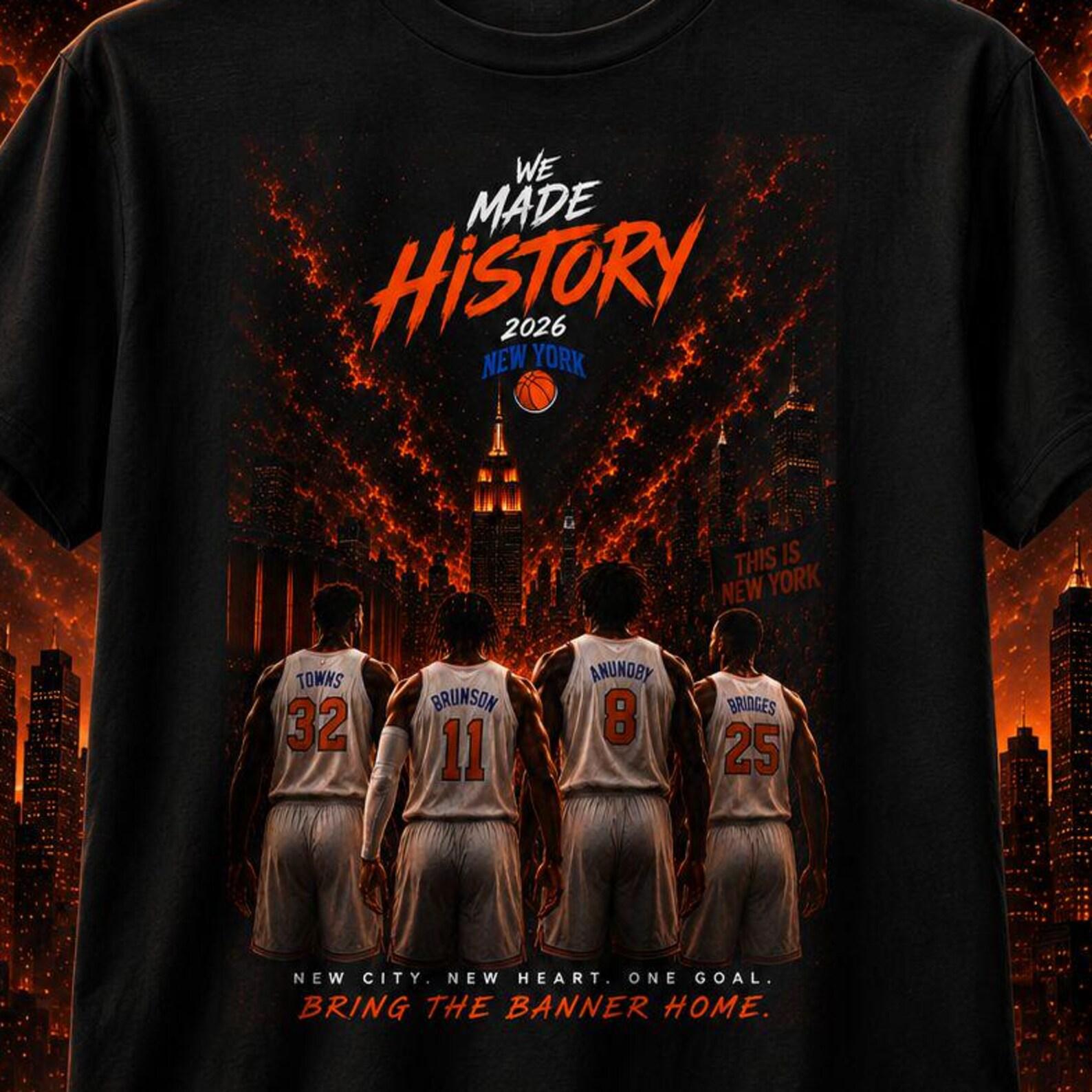 Basketball Graphic T-Shirt,NY Basketball Tee, Basketball Fan Shirt, NYC Basketball Art Tee, Basketball Lover Gift,Basketball Culture Apparel M